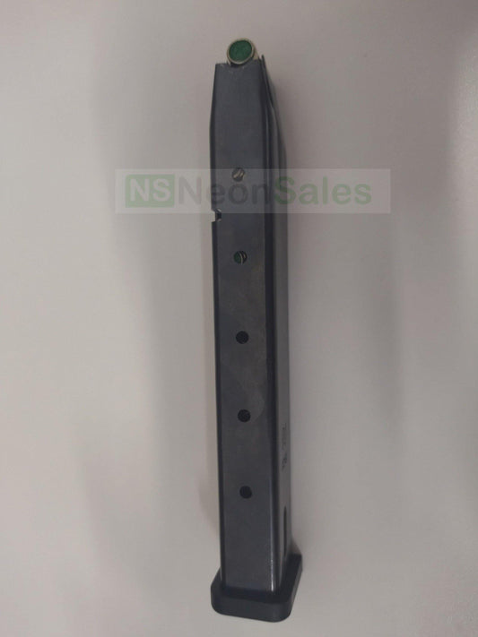 ZORAKI MOD 925T BLANK GUN W/ EXTENDED MAG. - BLACK - NeonSales {{ shop.shopifyCountryName }}