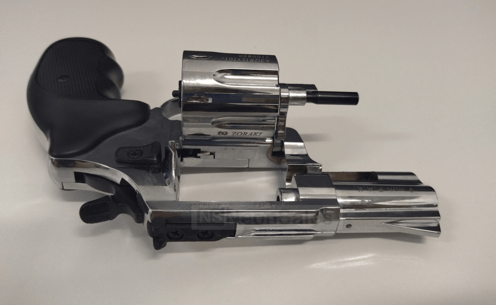 ZORAKI TD BLANK REVOLVER 2.5" - SHINY CHROME - NeonSales {{ shop.shopifyCountryName }}