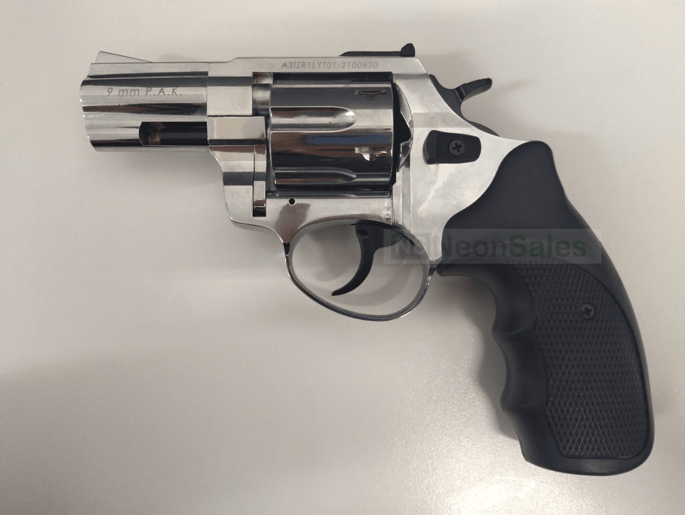 ZORAKI TD BLANK REVOLVER 2.5" - SHINY CHROME - NeonSales {{ shop.shopifyCountryName }}