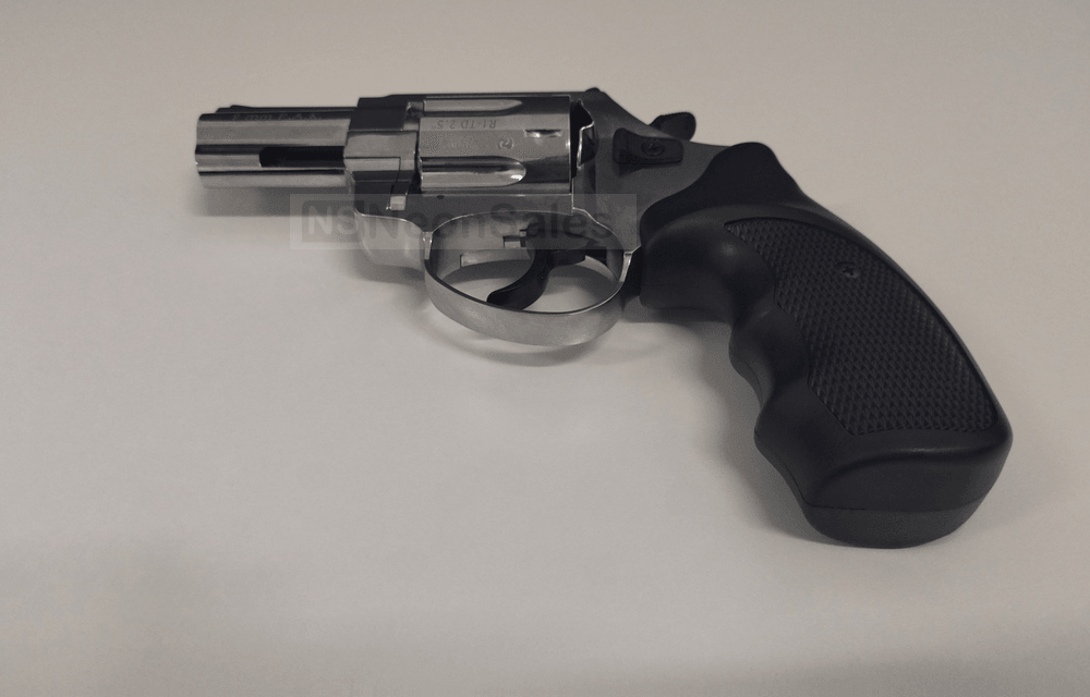 ZORAKI TD BLANK REVOLVER 2.5" - SHINY CHROME - NeonSales {{ shop.shopifyCountryName }}