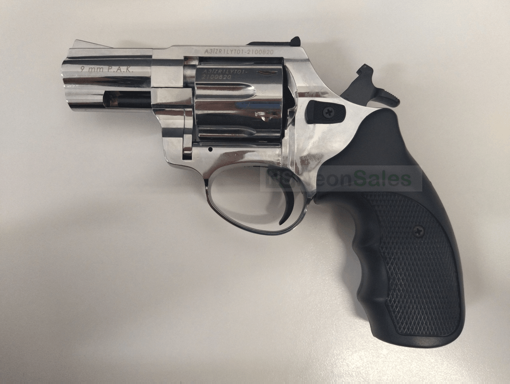 ZORAKI TD BLANK REVOLVER 2.5" - SHINY CHROME - NeonSales {{ shop.shopifyCountryName }}