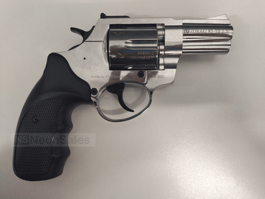 ZORAKI TD BLANK REVOLVER 2.5" - SHINY CHROME - NeonSales {{ shop.shopifyCountryName }}