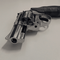 ZORAKI TD BLANK REVOLVER 2.5" - SHINY CHROME - NeonSales {{ shop.shopifyCountryName }}