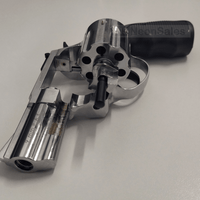ZORAKI TD BLANK REVOLVER 2.5" - SHINY CHROME - NeonSales {{ shop.shopifyCountryName }}