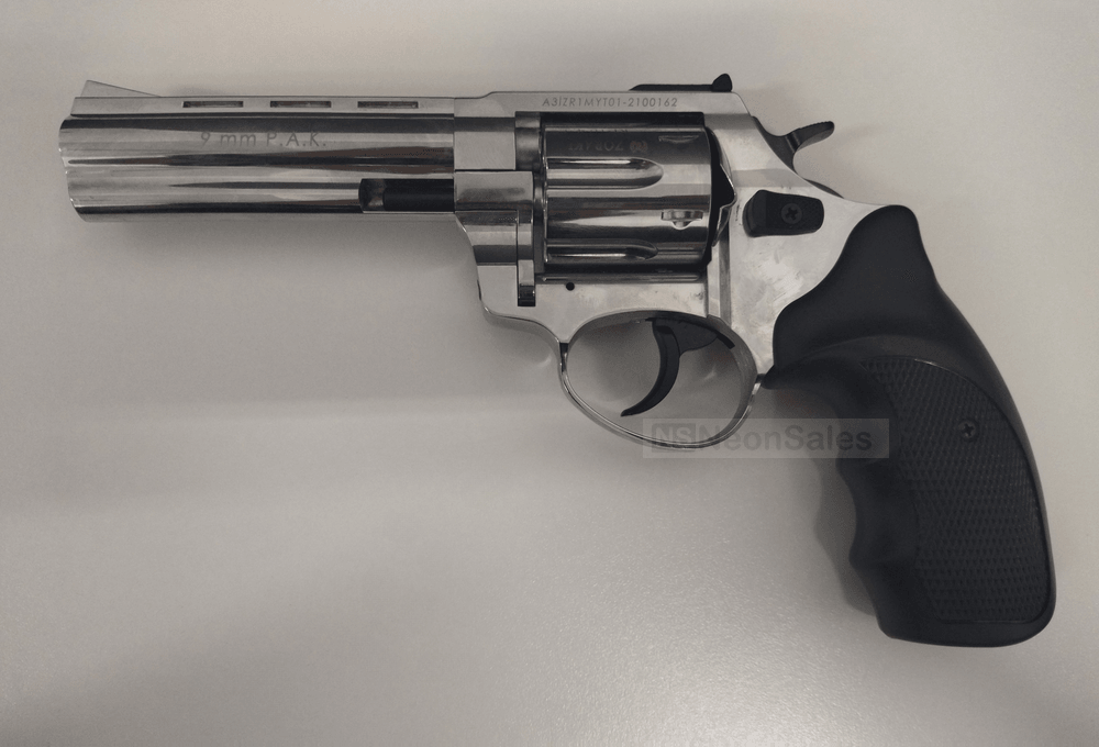 ZORAKI TD BLANK REVOLVER 4.5" - SHINY CHROME - NeonSales {{ shop.shopifyCountryName }}
