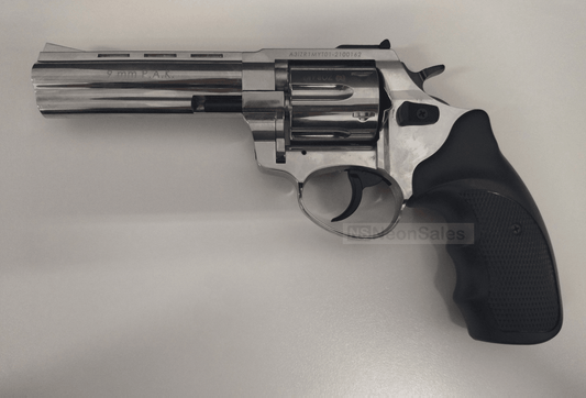 ZORAKI TD BLANK REVOLVER 4.5" - SHINY CHROME - NeonSales {{ shop.shopifyCountryName }}