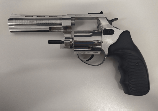 ZORAKI TD BLANK REVOLVER 4.5" - SHINY CHROME - NeonSales {{ shop.shopifyCountryName }}